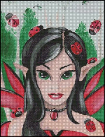 (image for) Fairy with Ladybug Friends